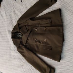 Forever 21 Green Winter Coat Size S